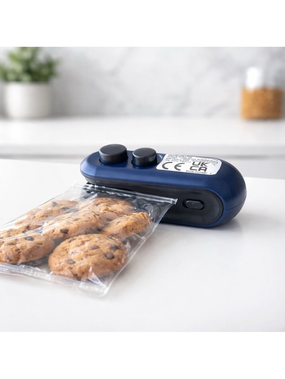Mini Bag Sealer USB Rechargeable Heat Sealer Food Storage Snack Bag Resealer New